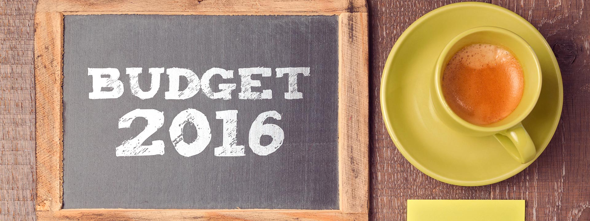 Budget Plan Ingredients for a Successful 2016